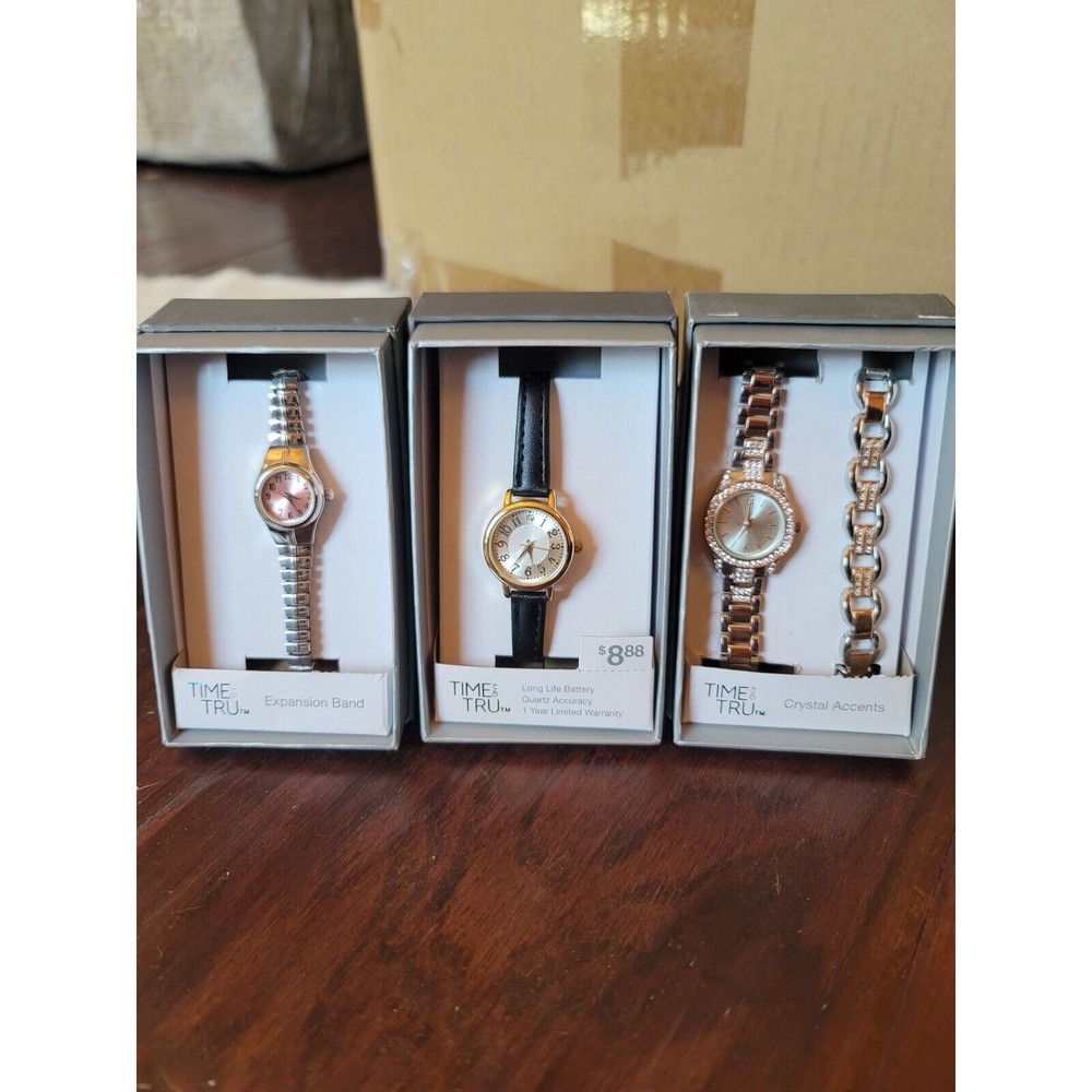 3 Time And Tru Womens Watches